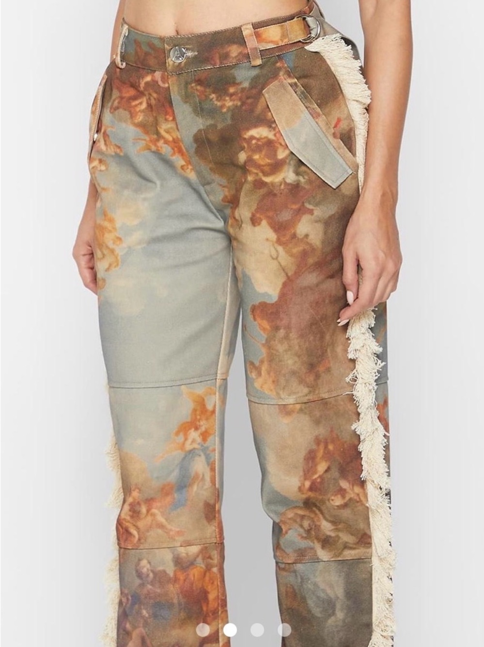 Maniere De Voir Art Cargo Pant Renaissance Tapestry - Picture 3 of 8